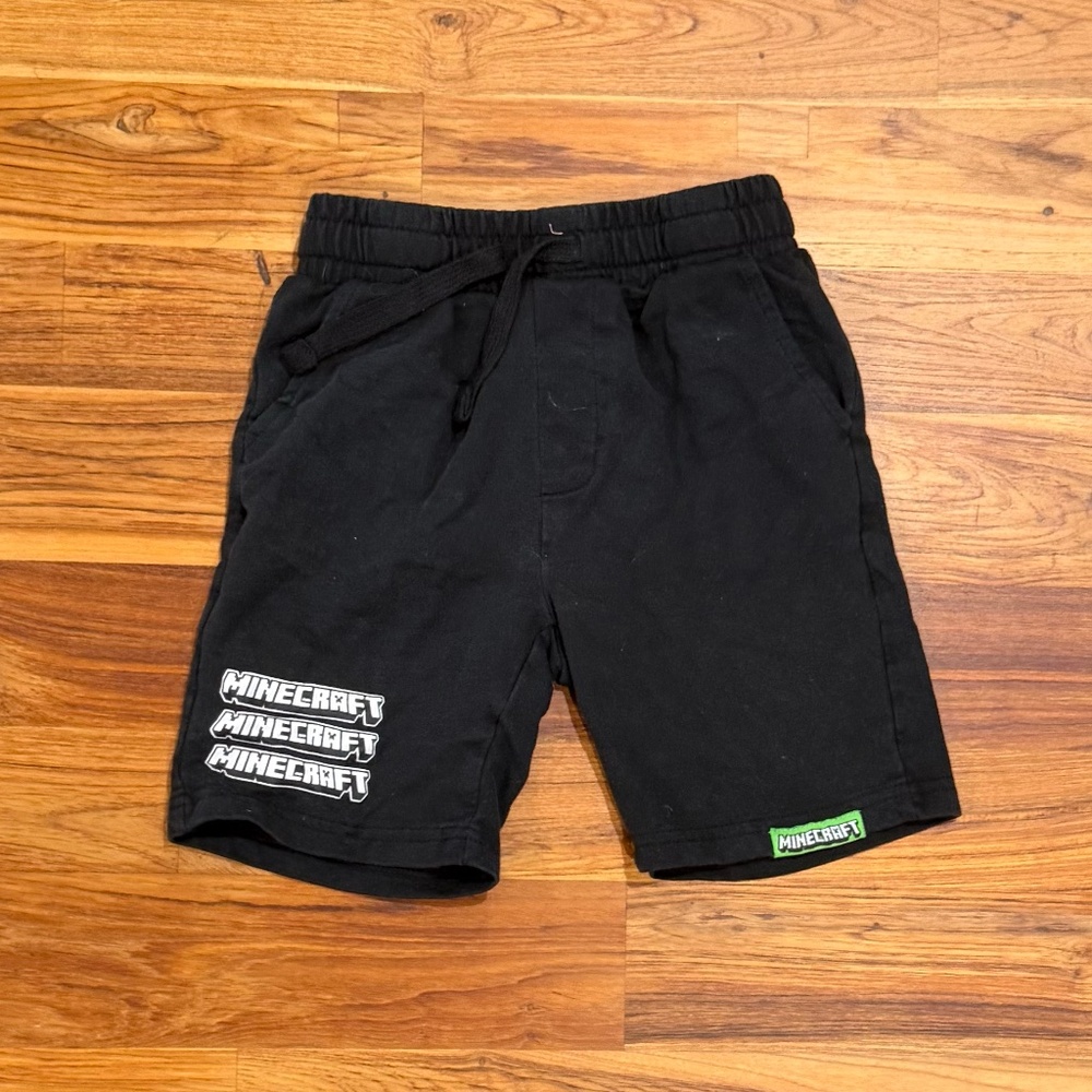 Kids Minecraft Shorts Size XS